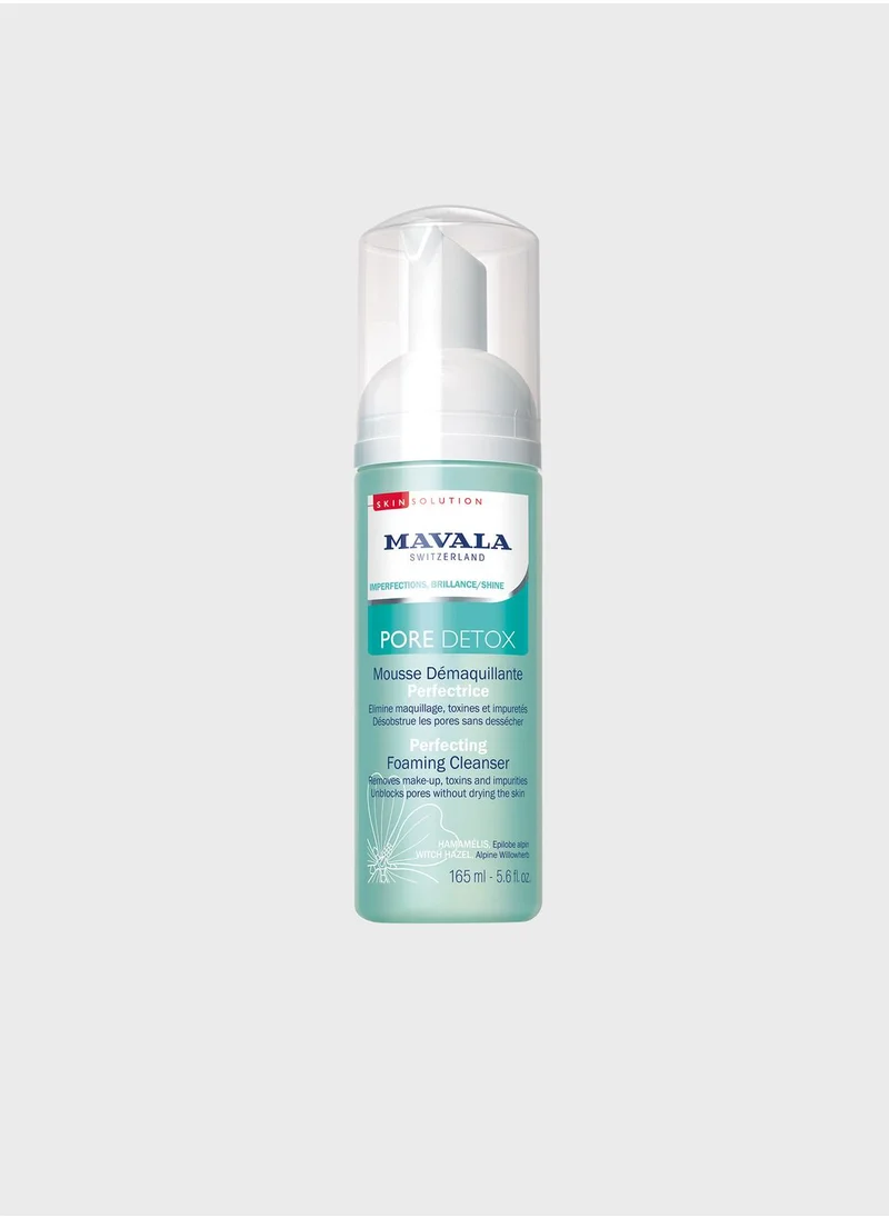 Mavala Swiss Skin Solution Pore Detox Perfecting Foaming Cleanser 165ml