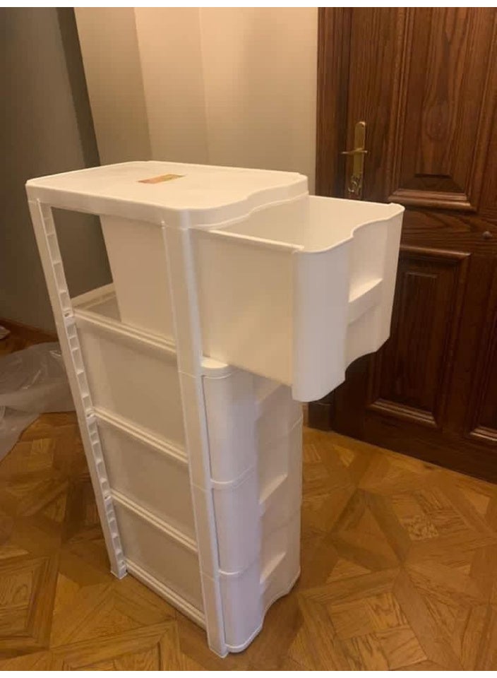 خورشيد بلاست شانون تخزين 3 ادراج غويط 140 سم من خورشيد للبلاستيك قوى ومتينة ابيض 01913 - Image 3