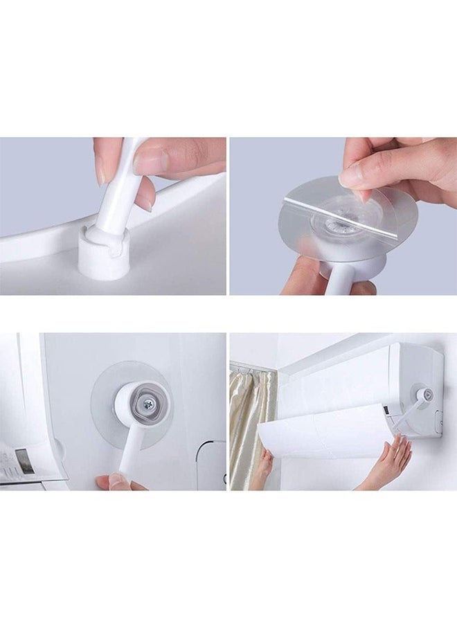 Generic - Adjustable Air Conditioner Wind Deflector Baffle Telescopic Air Conditioner Deflector Confinement Anti Direct Blowing Shield Cold AC Cover Wind Baffle - Image 1