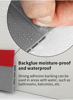 l&wen Door Draft Stopper, Self-Adhesive Door Seal Strips Sweeps for Bottom of Doors Seal Gap Reduce Wind, Dust (1m Brown)  - Image 3