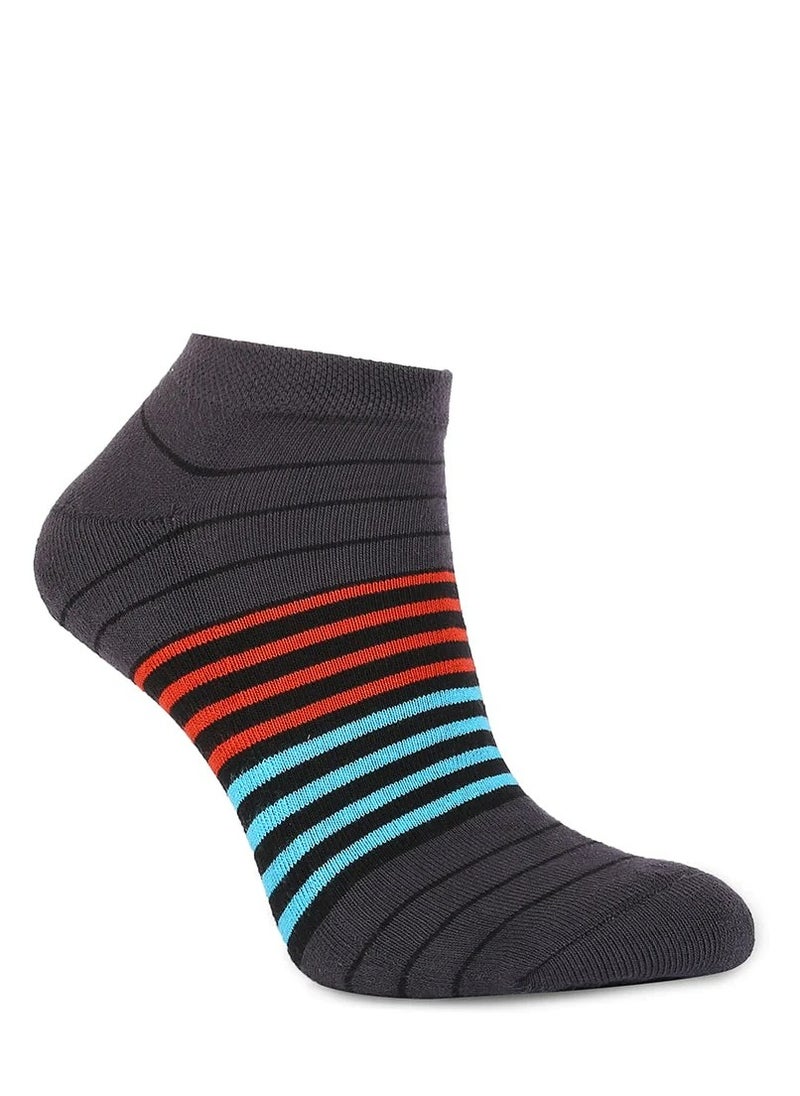 embrator Pack of 6 Plain Color Cotton Socket Socks for Men  - Image 4