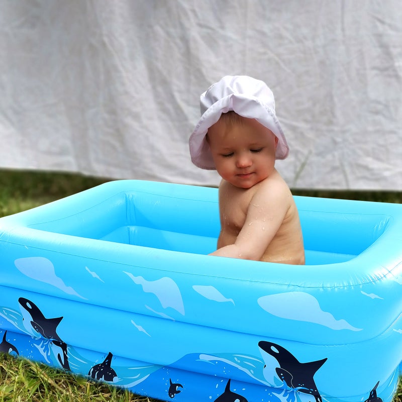 Inflatable Kiddie Pool Inflatable Swimming Pool Water Pool for Fun - Image 5