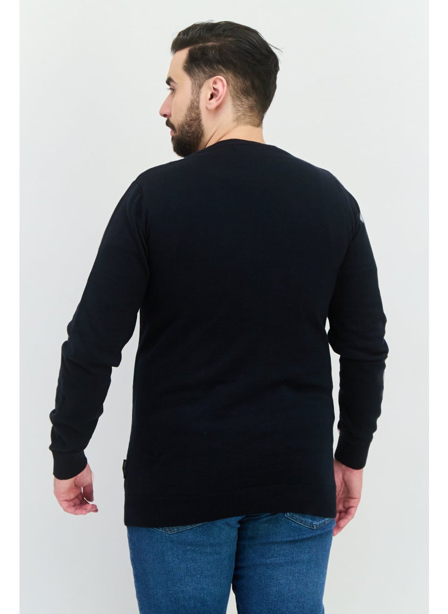 Men Crew Neck Plain Long Sleeves Sweatshirt, Black - pzsku/Z8C2EC9AC0AC41A290B2BZ/45/_/1738937692/791e7817-2e6a-4d83-bc2b-7e7c586afd11