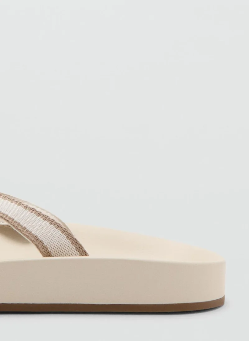 Mango Man  Beach sandals with straps for Men | Best Price UAE