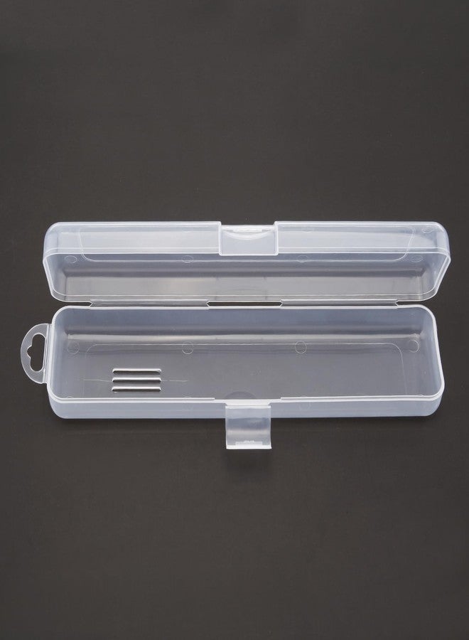 OriGlam Transparent Tableware Storage Case, Portable Flatware Utensil Box, Clear Cutlery Organziers Container for Travel Camping Picnic (7.8 x 1.8 x 1.1 inch) - Image 3