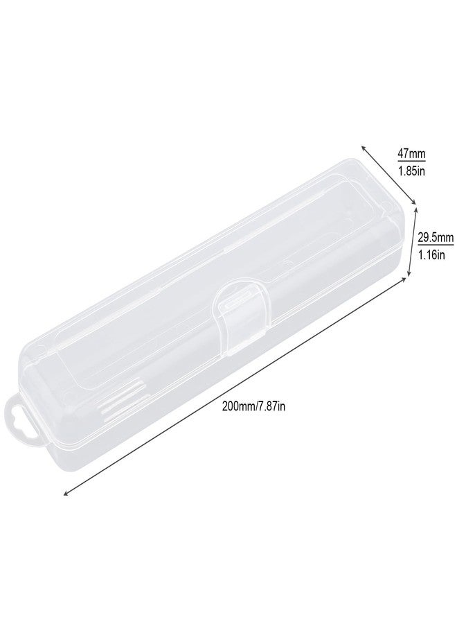 OriGlam Transparent Tableware Storage Case, Portable Flatware Utensil Box, Clear Cutlery Organziers Container for Travel Camping Picnic (7.8 x 1.8 x 1.1 inch) - Image 5
