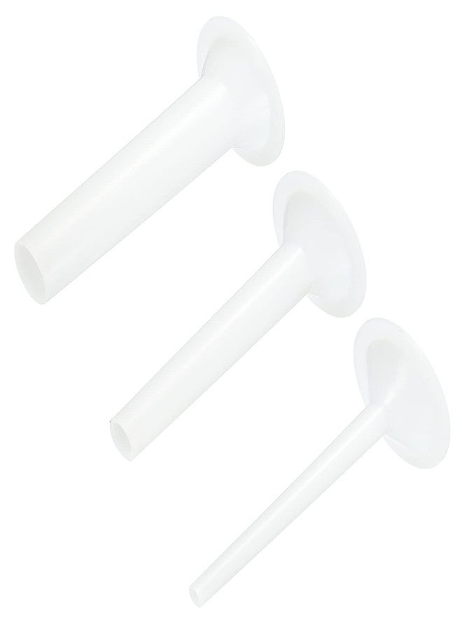 ميكسينيتي أنبوب حشو من البولي إيثيلين لمفرمة اللحم من ميكانيكسي، بأقطار 10 مم، 20 مم، 30 مم، وارتفاع 168 مم، مناسب لمفرمة اللحم والخلاط الكهربائي، طقم واحد - Image 2