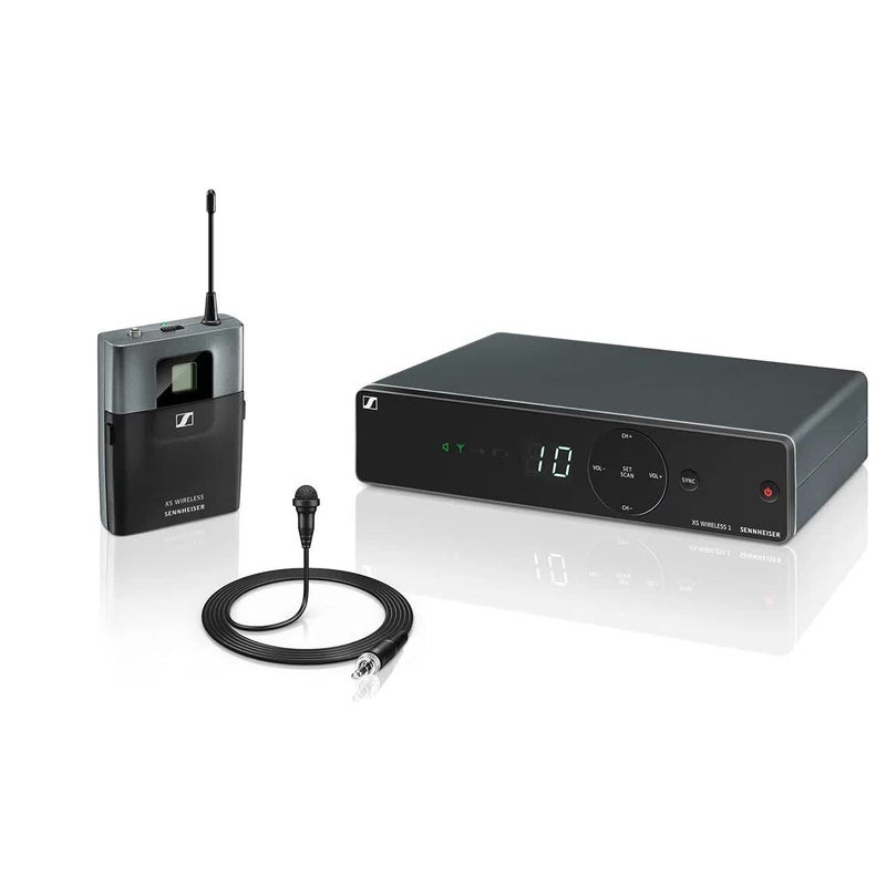 Sennheiser XSW 1-ME2-A Wireless Lavalier Microphone System | Omnidirectional ME 2 Clip-On Mic| Up to 10 Compatible Channels | Ideal for Presenters, Interviews, Conferences & Live Events - Image 3