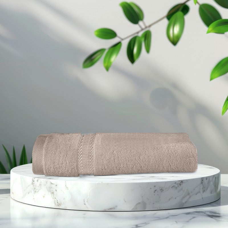 Rest 1PC Hand Towel 100% Cotton 40x70 cm ,16x28 inch Oversized Soft Taupe Towel Soft and High Absorbent Super Soft Quality Towel - Image 2