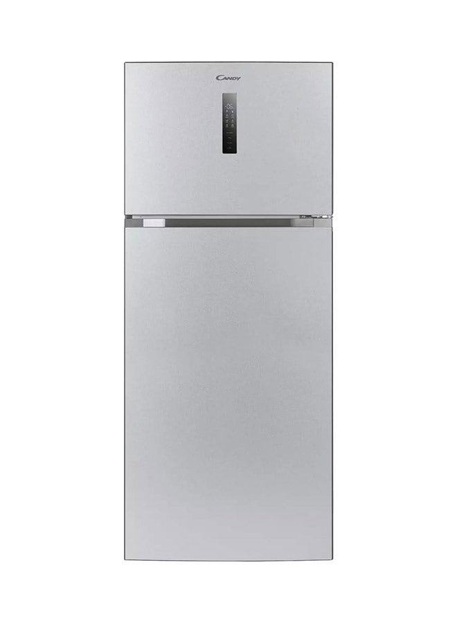 CANDY Double Door Refrigerator 15.9 Cu.ft Freezer 4.6 Cu.ft, 450 L, CDG5T7518CS KSA Silver - Image 2