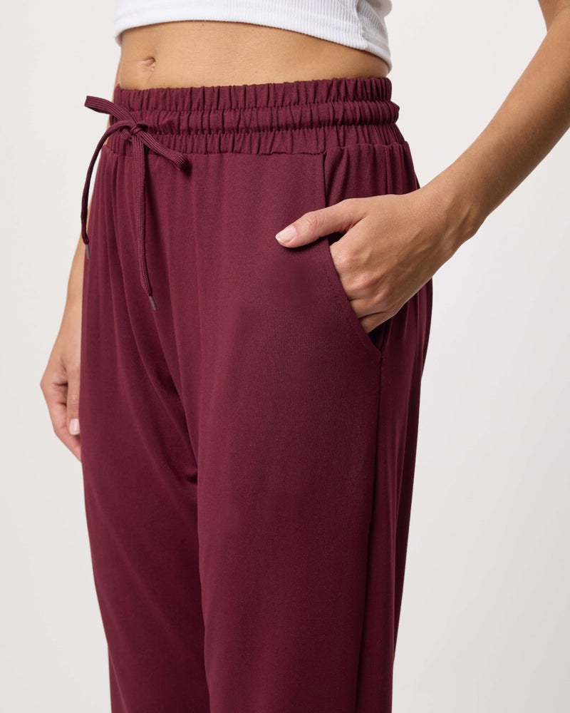 REALESSENTIALS Real Essentials 3 Pack: Women's Lounge Joggers Sweatpants with Pockets Yoga Running Athletic Workout, Set 3, M, Pack of 3 - Image 4