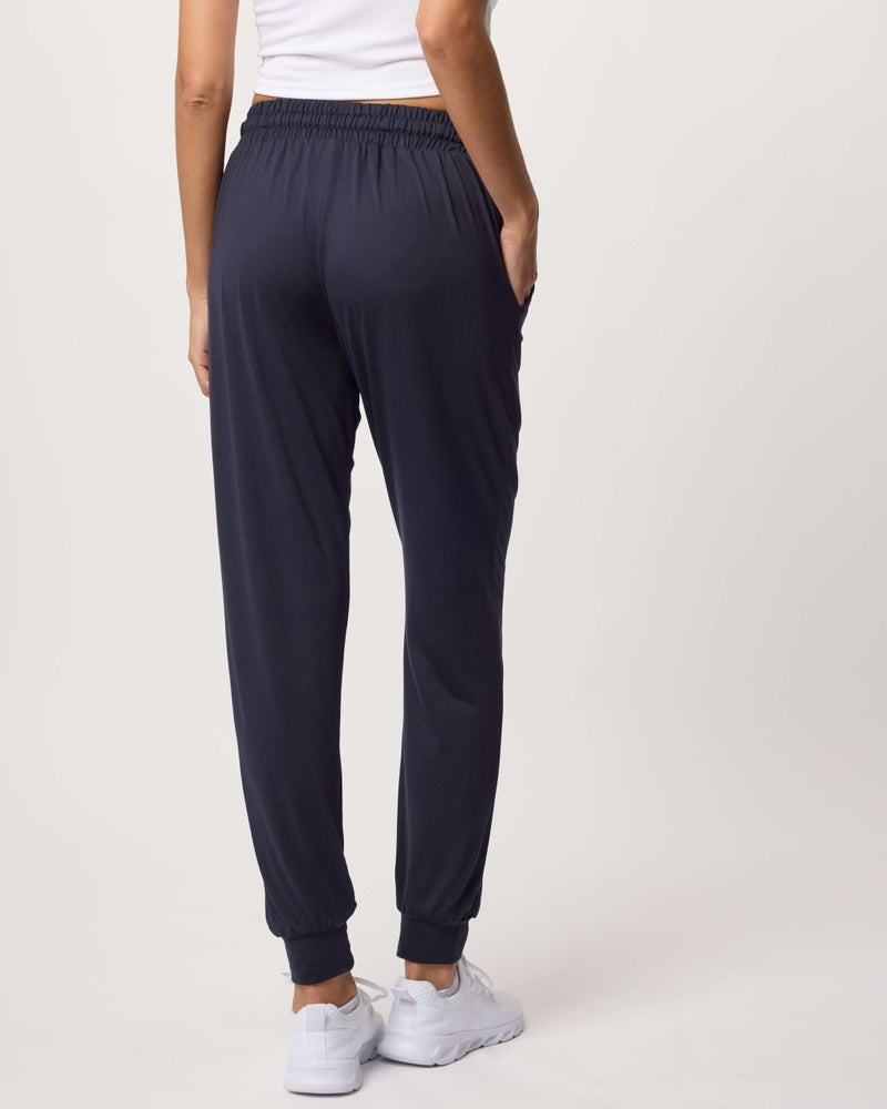REALESSENTIALS Real Essentials 3 Pack: Women's Lounge Joggers Sweatpants with Pockets Yoga Running Athletic Workout, Set 3, M, Pack of 3 - Image 3