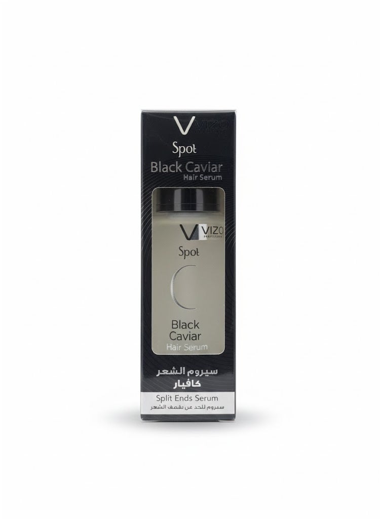 vizo professional spot black caviar hair serum 60ml - Image 1