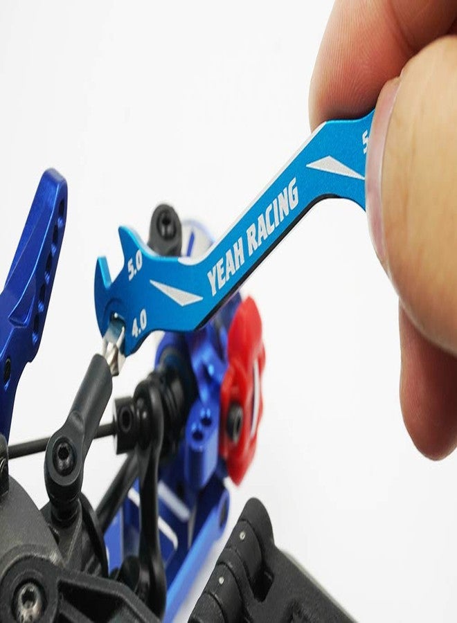 Yeah Racing Aluminum 7075 Turnbuckle Wrench 3mm 4mm 5mm 5.5mm Blue / Yeah Racing / YT-0197BU - Image 2