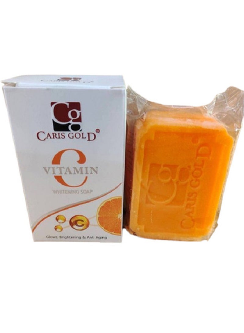 كاريس جولد صابون تبييض فيتامين سي جولد من كاريس 125 جم - Image 1
