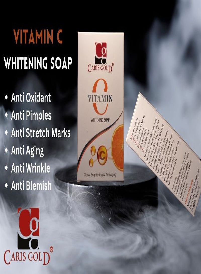 كاريس جولد صابون تبييض فيتامين سي جولد من كاريس 125 جم - Image 3
