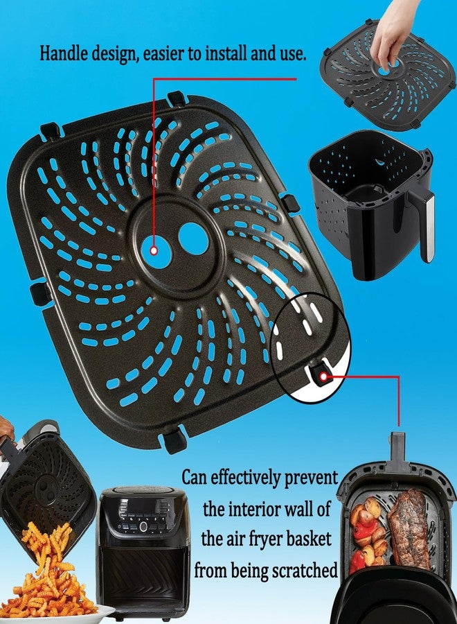 GSZN صينية تحمير GSZN لقلاية الهواء PowerXL Vortex Pro سعة 6 كوارت، صينية تحمير مطورة لقلاية الهواء PowerXL سعة 6 كوارت، غير لاصقة، آمنة للغسل في غسالة الأطباق - Image 4