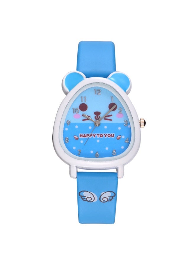 Mark Fairwhale Fashion Cartoon Watch Colorful Strap Quartz Watch 