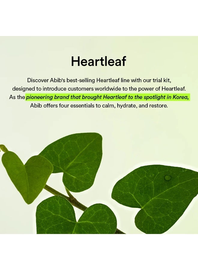 ابيب [Abib] Heartleaf Calming Trial Kit - Image 3