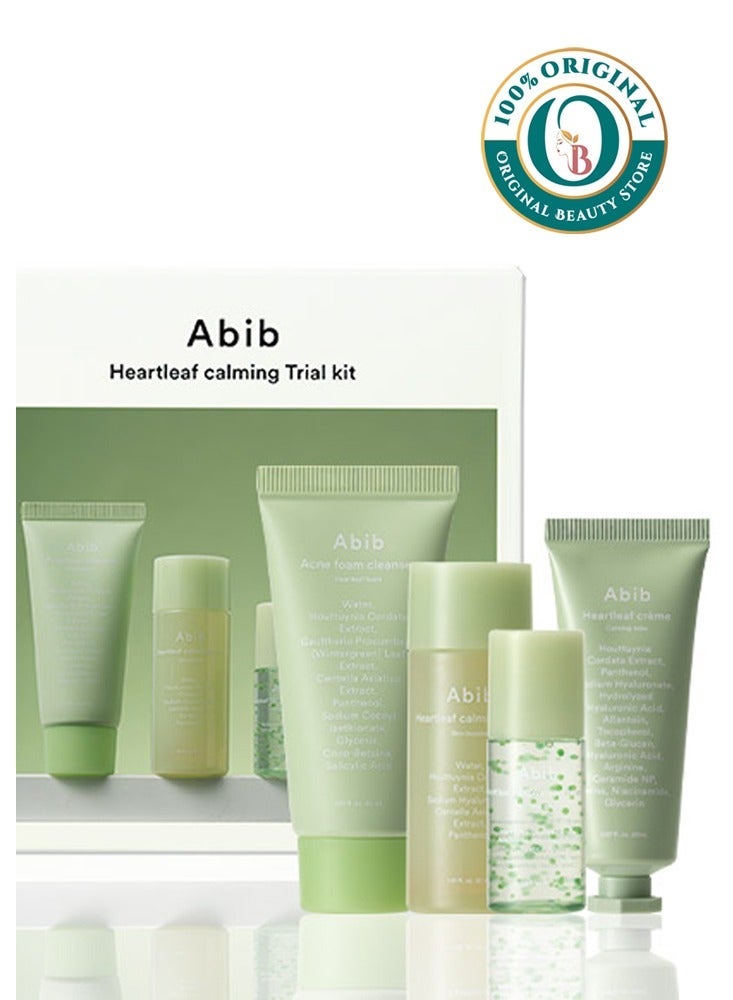 ابيب [Abib] Heartleaf Calming Trial Kit - Image 1