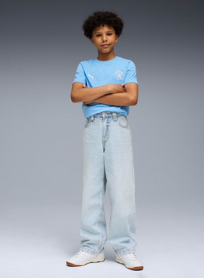 PUMA MCFC FtblESS Tee Jr - Image 3