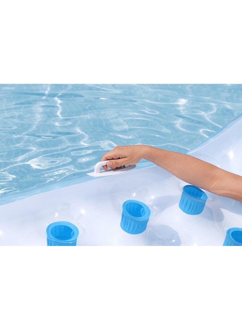 بست واي Bestway® 6'4" x 56"/1.93mx 1.42m بساط عائم مزدوج بألوان الصيف - Image 4