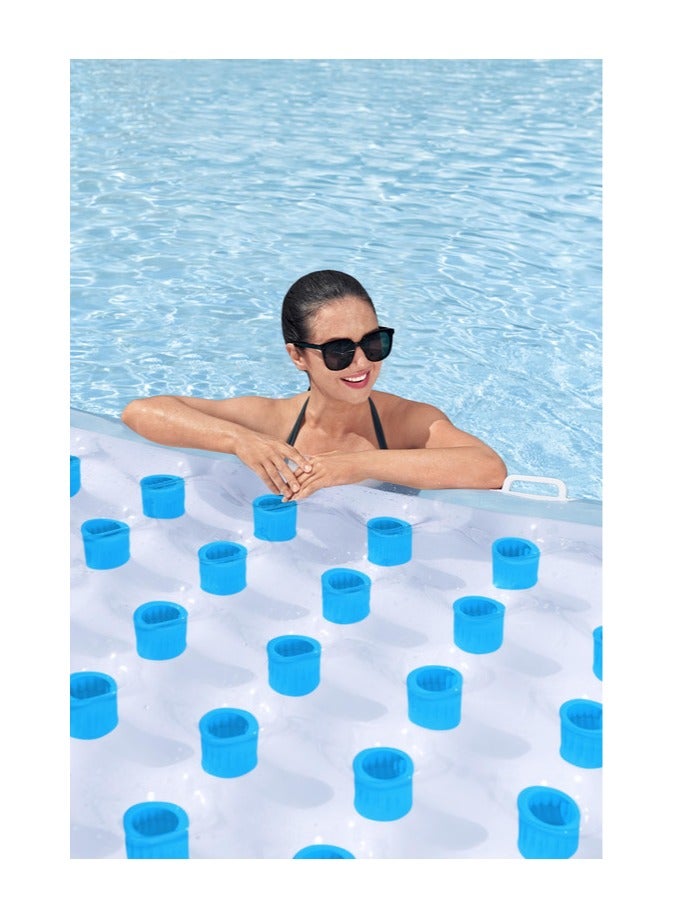 بست واي Bestway® 6'4" x 56"/1.93mx 1.42m بساط عائم مزدوج بألوان الصيف - Image 5