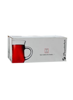باساباش طقم فناجين شاي تركي مع خط ذهبي عدد 6 حبات  - Image 3
