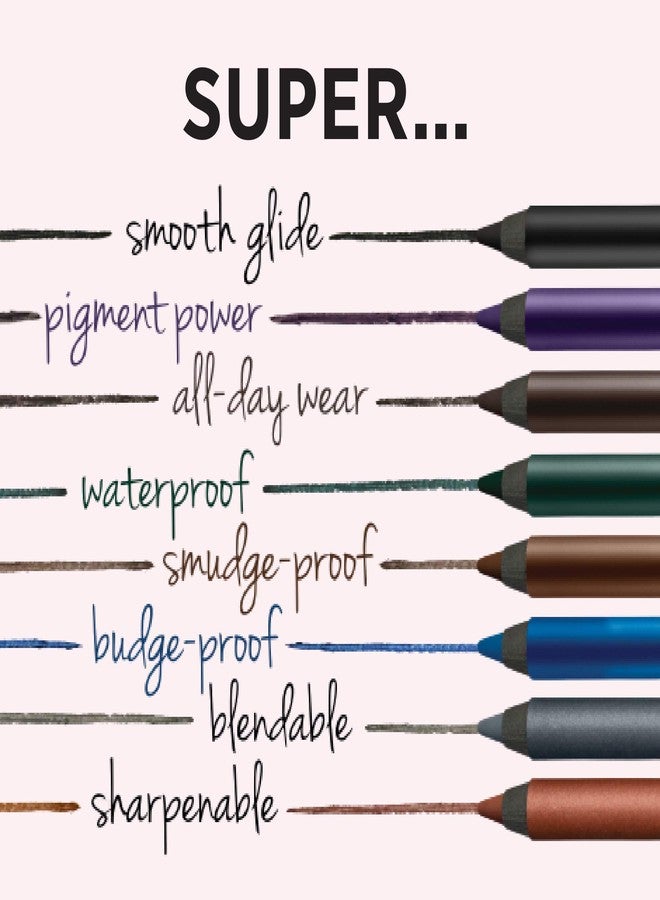 IT Cosmetics Superhero No-Tug Gel Eyeliner, Fantastic Espresso - Rich Dark Brown - Waterproof, Blendable Formula - Sharpenable Pencil - 0.042 oz - Image 4