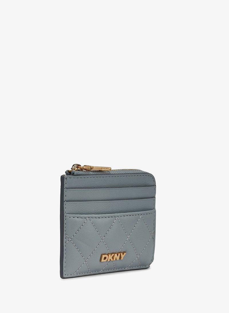 DKNY Trina Logo Zip Around Cardholder - Image 3