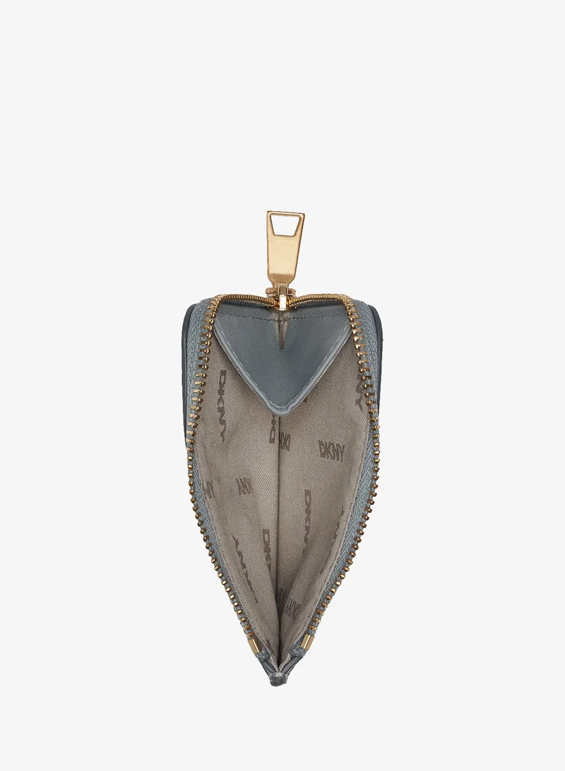 DKNY  Trina Logo Zip Around Cardholder for Women | Best Price UAE