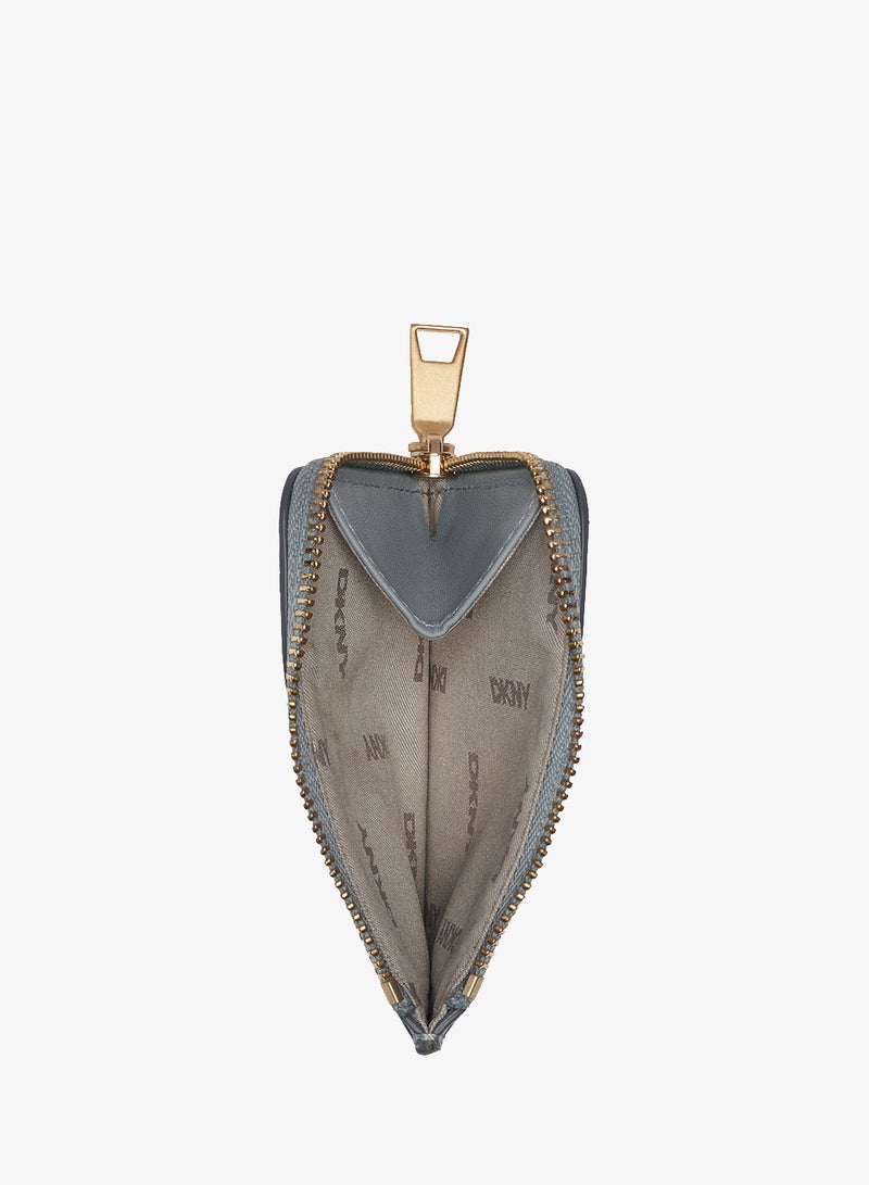 DKNY Trina Logo Zip Around Cardholder - Image 5