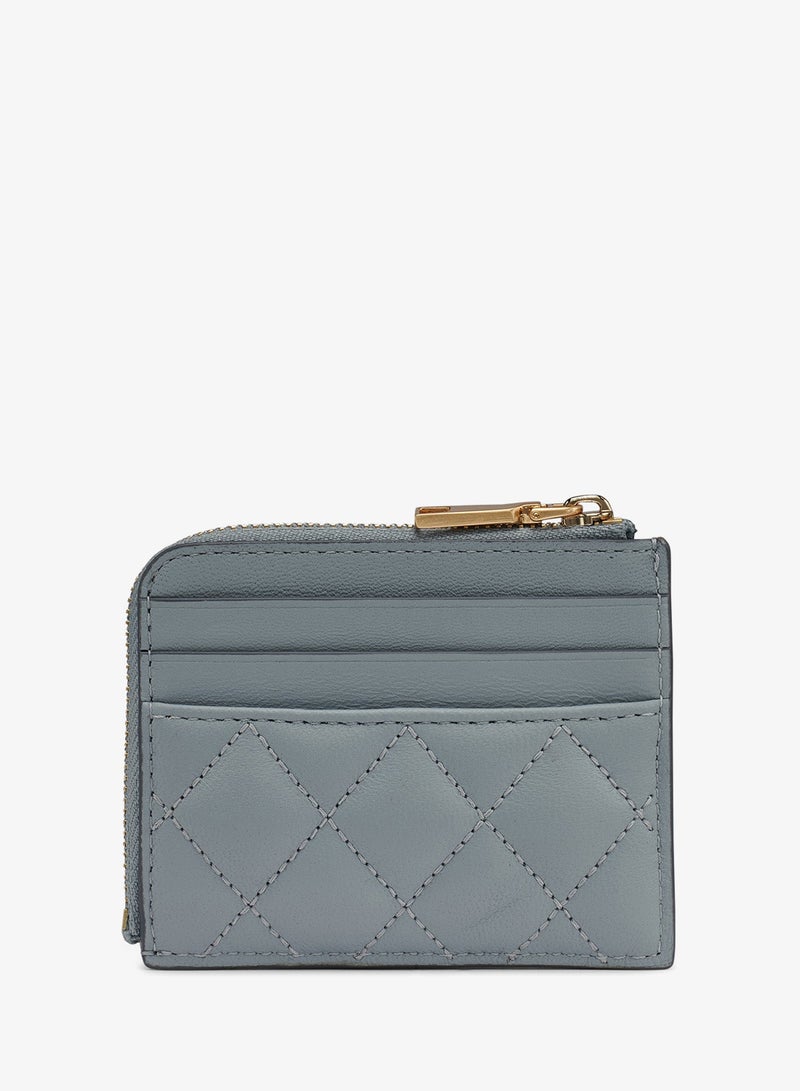 DKNY Trina Logo Zip Around Cardholder - Image 2