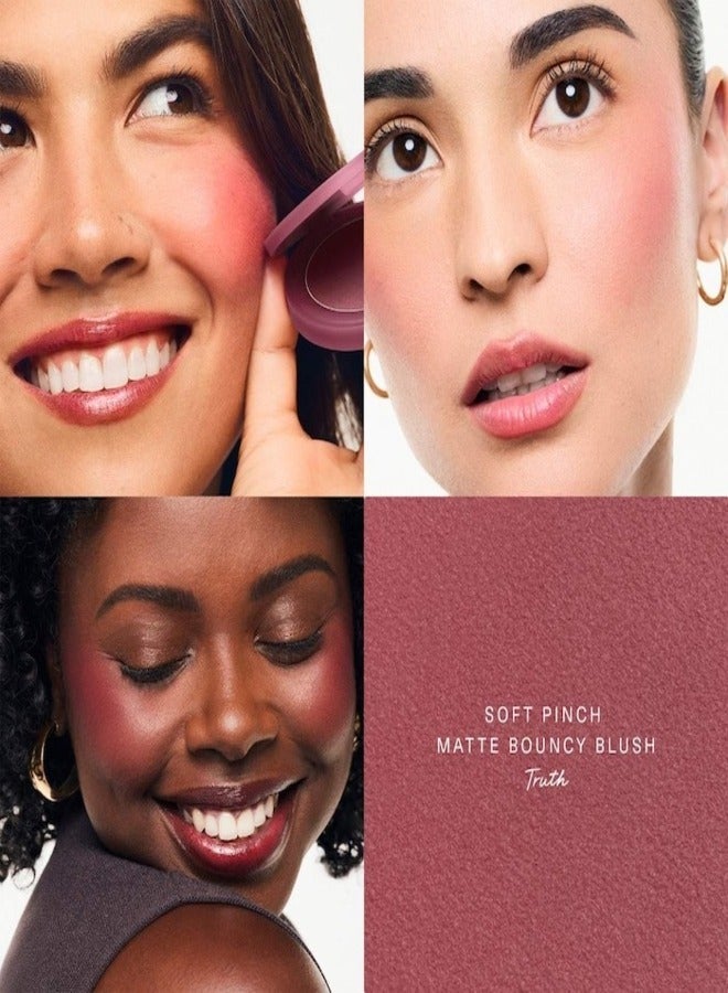 Rare Beauty Rare Beauty by Selena Gomez Soft Pinch Matte Bouncy Blush – Shade: Truth, 6.4g | Weightless, Long-Lasting Cream Blush with Matte Finish  - Image 2