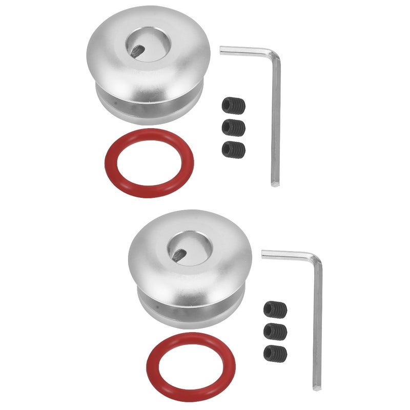 2pcs Shift Knob Gear Shifter Limiter Shift Knob Boot Retainer Shifting Buckle - Image 1