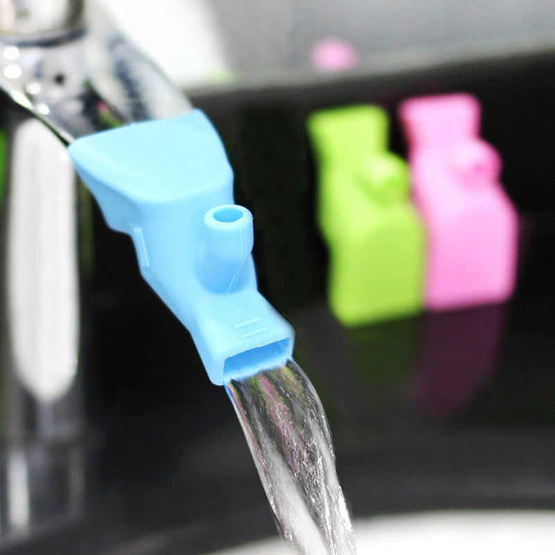 12 pcs Dual-purpose Children Splash-proof Hand Wash Device - Image 2