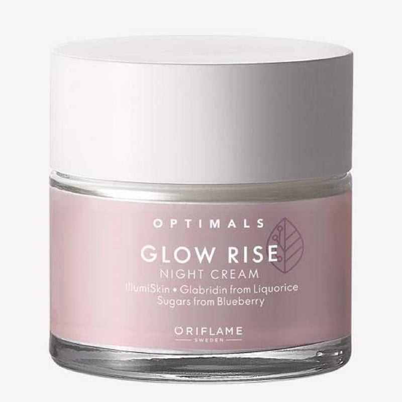 Oriflame optimals glow rise night cream 50 ml - Image 5