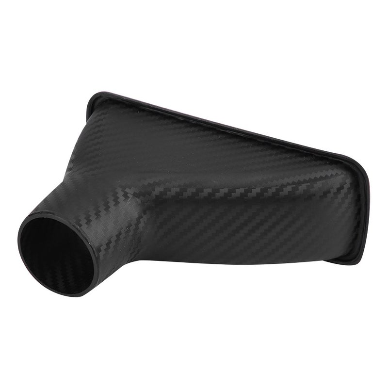 Universal Car Modified Front Bumper Air Intake Turbo Turbine Inlet Pipe Funnel Kit Square - Image 1