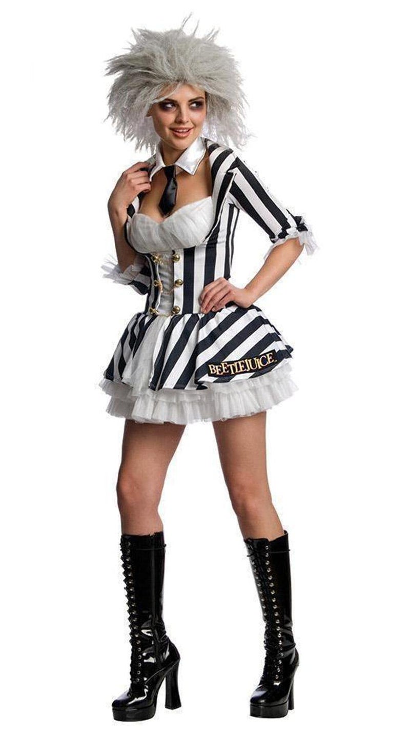 Rubies Beetlejuice: Beetlejuice Costume for Adults, Women's Small - Image 4