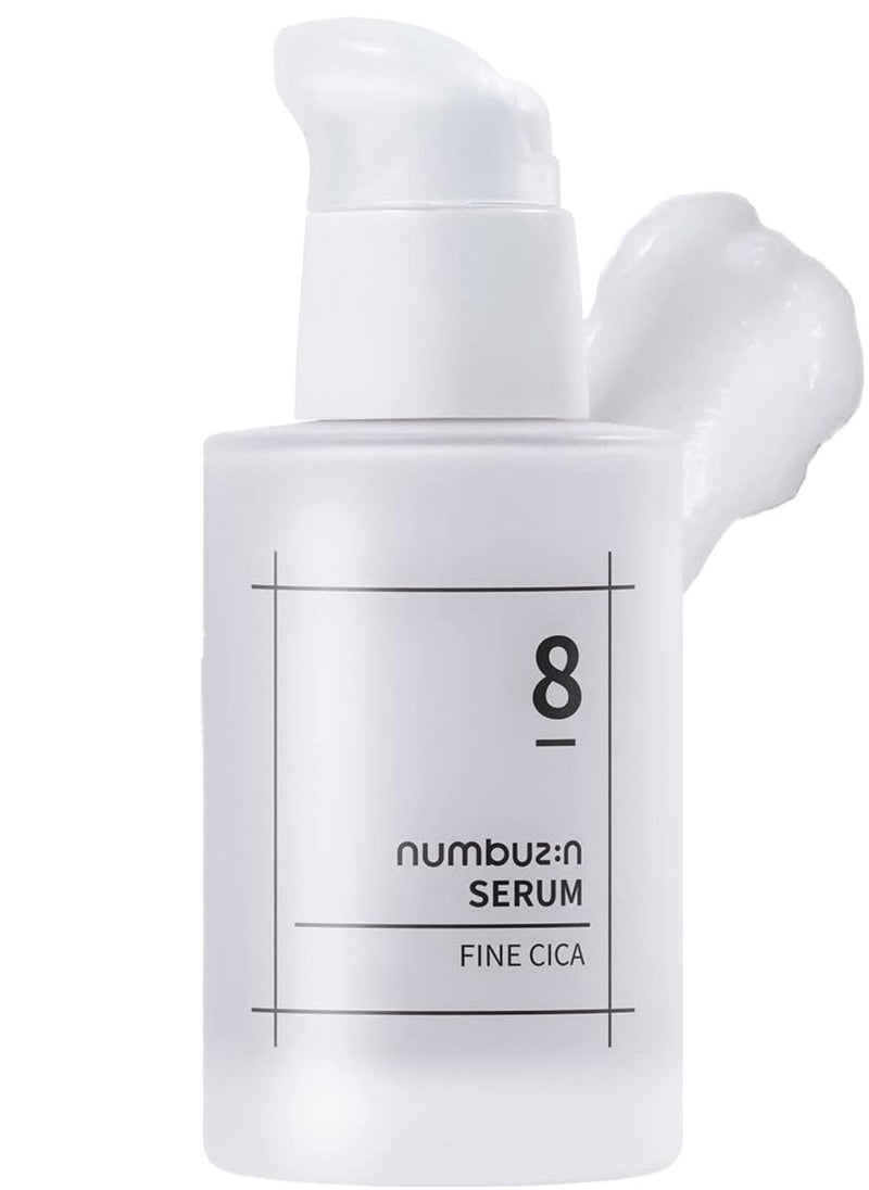 numbuzin - numbuzin No.8 Fine Cica Serum 50ml | Calming Skin, Cica ingredients, for Sudden Breakouts, Protect Skin - Image 1