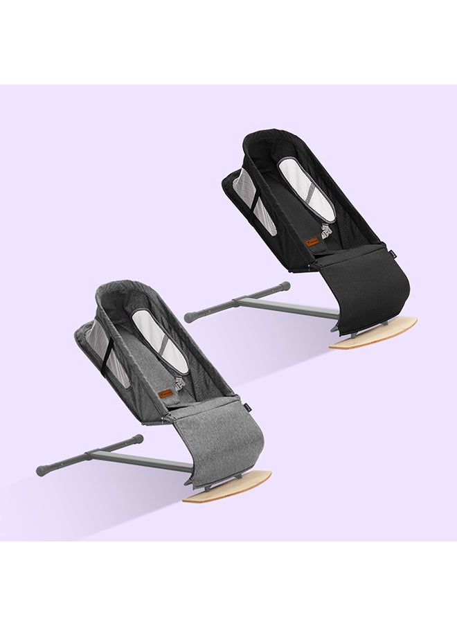 TEKNUM Baby Bouncer with Grab Toys - Wooden Black - pzsku/Z8C30A2C6308DB52CB2AFZ/45/_/1720708141/83d9227a-f884-4011-9d67-c55a094c401a