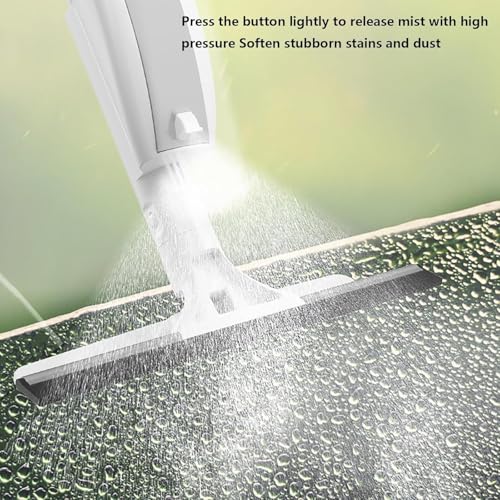 MORPICH 3 in 1 Spray Window Washing Kit with Extension Pole, Glass Squeegee Car Window Cleaner Tool Window Cleaning Equipment, Dual-Sided for Scraping & Washing Home Cleaning Tool - Image 2