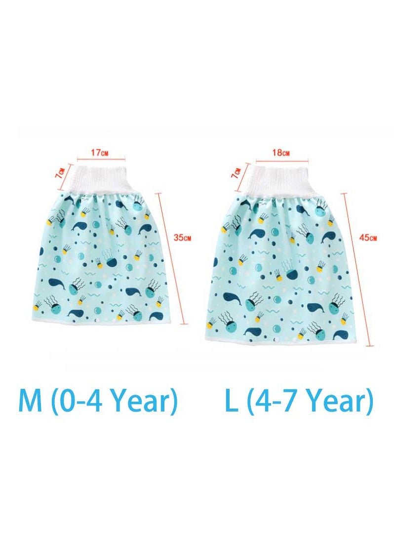 Toddler Training Waterproof Diaper Skirt For Baby  - Image 2