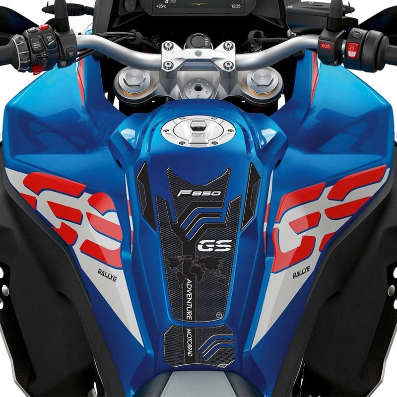 labelbike ملصق خزان دراجة نارية ثلاثي الأبعاد من الراتنج لدراجة BMW F850 GS Adventure - Image 1