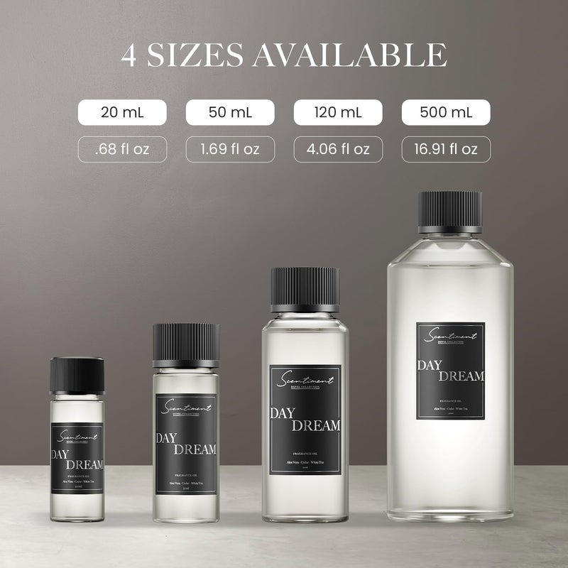 Scentiment Mahogany Teakwood Diffuser Oil – Premium Hotel Scent with Notes of Lavender, Mahogany & Cedarwood Home Scent, Hotel Fragrance Oil Diffuser Refill - 0.68 fl oz (20 mL) - Image 5