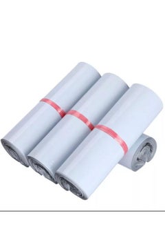 Generic A set of shipping bags consisting of 10 bags, size 25*35, white color  - Image 4