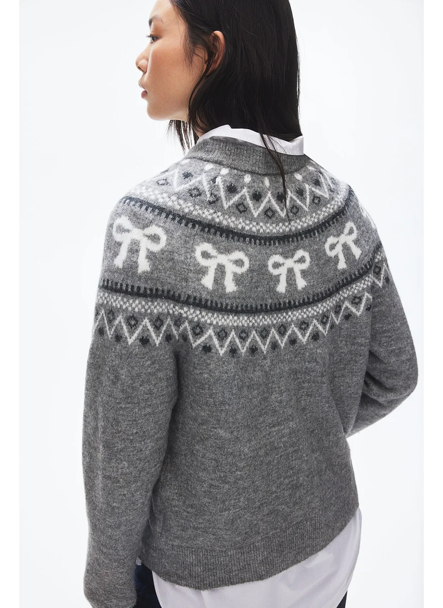 H&M Jacquard-Knit Jumper