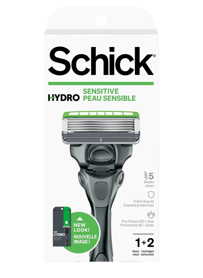 Hydro Sensitive Men’s Razor with 2 Refill Cartridges - pzsku/Z8C30C568483EB158AF3CZ/45/_/1669214863/774be4c8-6082-4872-adde-4ccd161631fe