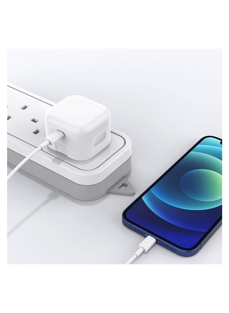 IPhone 20W USB-C Power Adapter With Cable for iPhone 14 POR 13 13 PRO 13 PRO MAX 12 / iPhone 12 Pro max /12mini (iPhone 20W USB-C Power Adapter) - Image 4