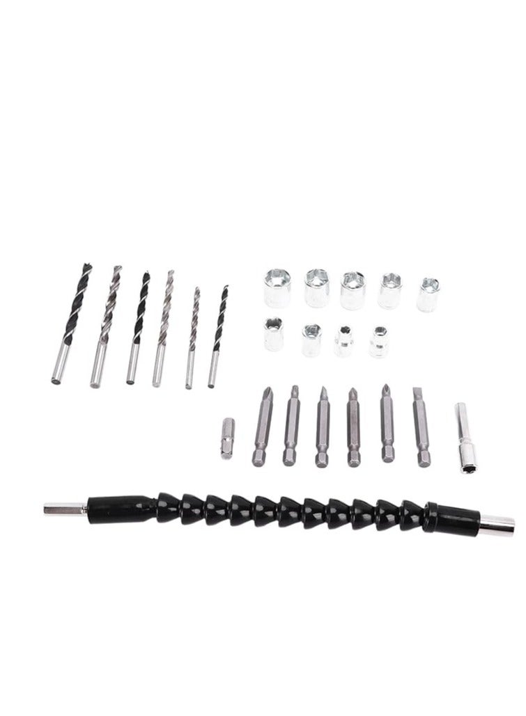 أيون الليثيوم مجموعة مثقاب كهربائي من الليثيوم قابلة لإعادة الشحن، مثقاب كهربائي كهربائي يدوي، مثقاب كهربائي لاسلكي - Image 2